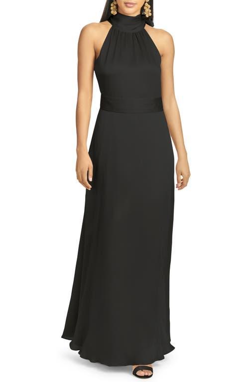 Womens Kayla Crinkled Georgette Gown Product Image