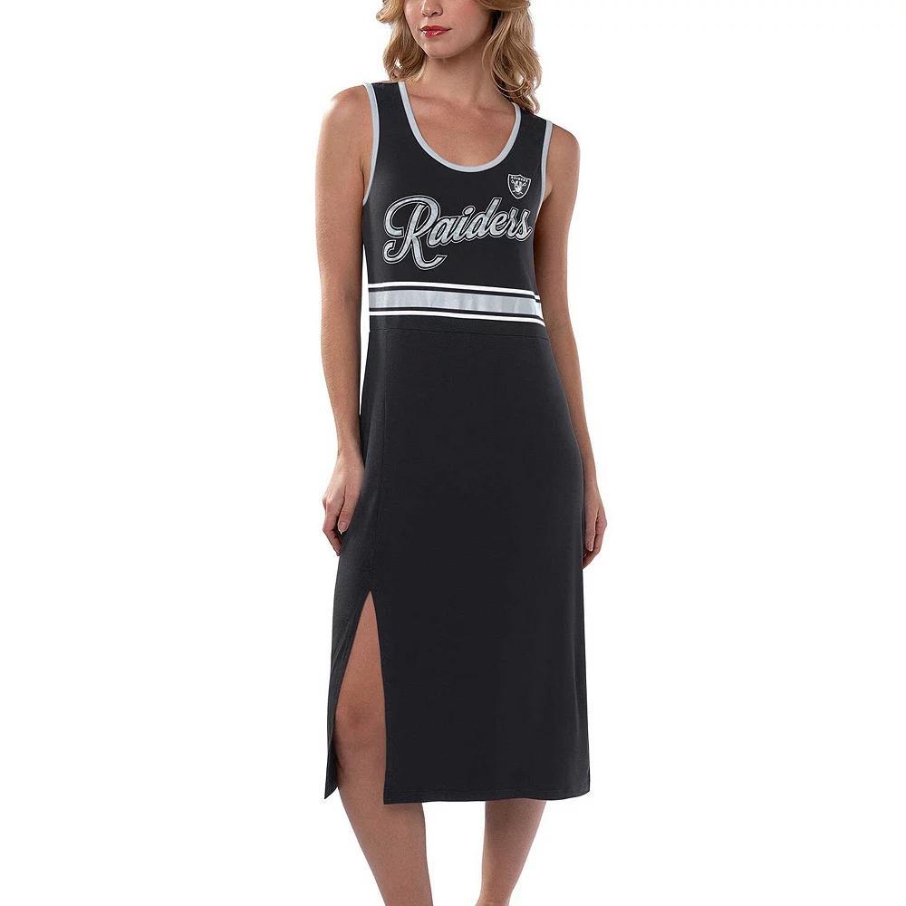 Women's G-III 4Her by Carl Banks Navy Milwaukee Brewers Main Field Maxi Dress, Size: Large, Blue Product Image