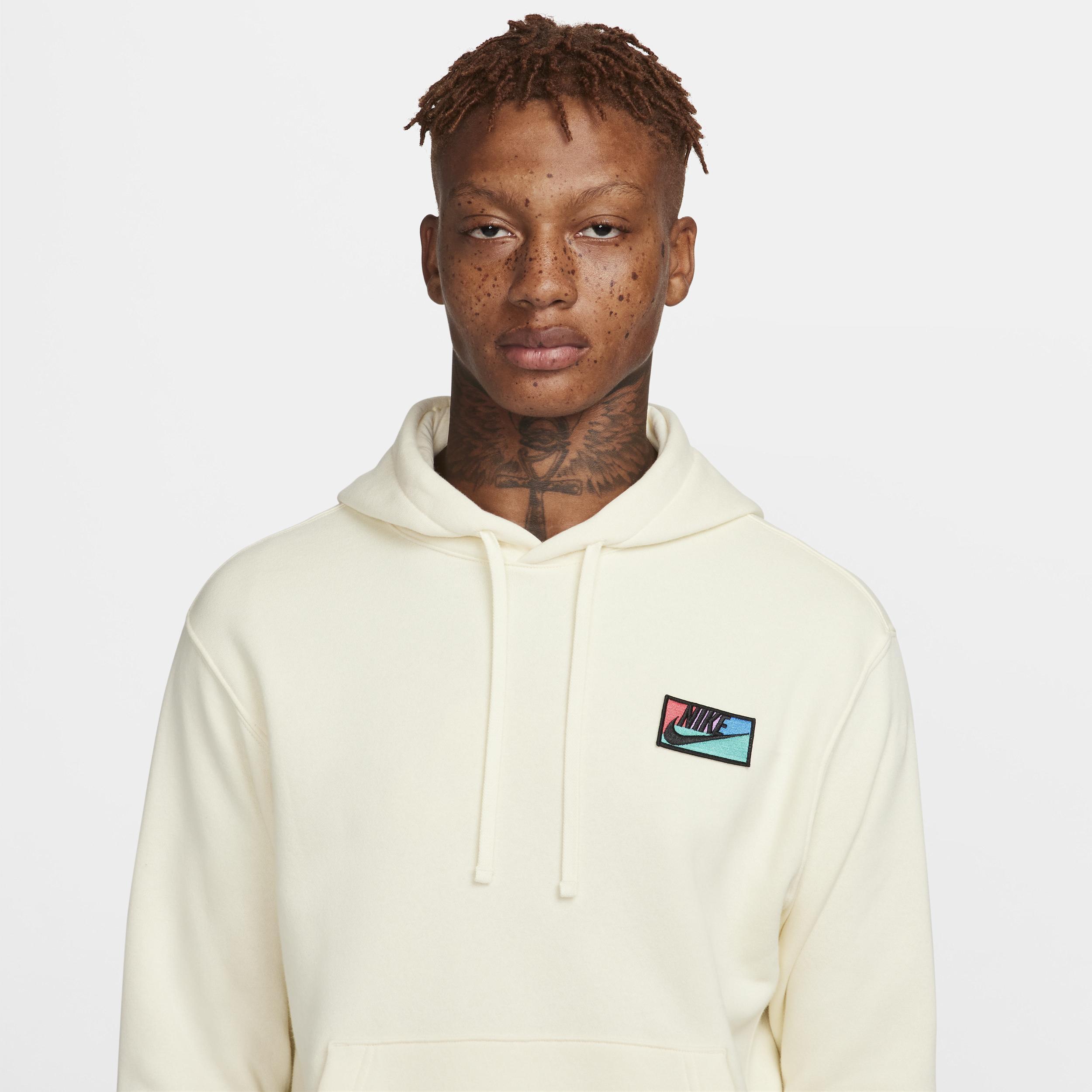 Nike Mens Club Fleece Patch Pullover Hoodie Product Image