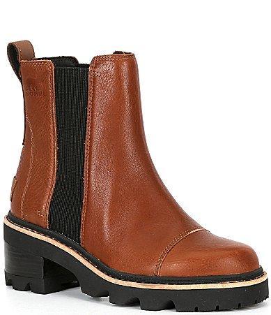 Joan Now Leather Chelsea Ankle Boots Product Image