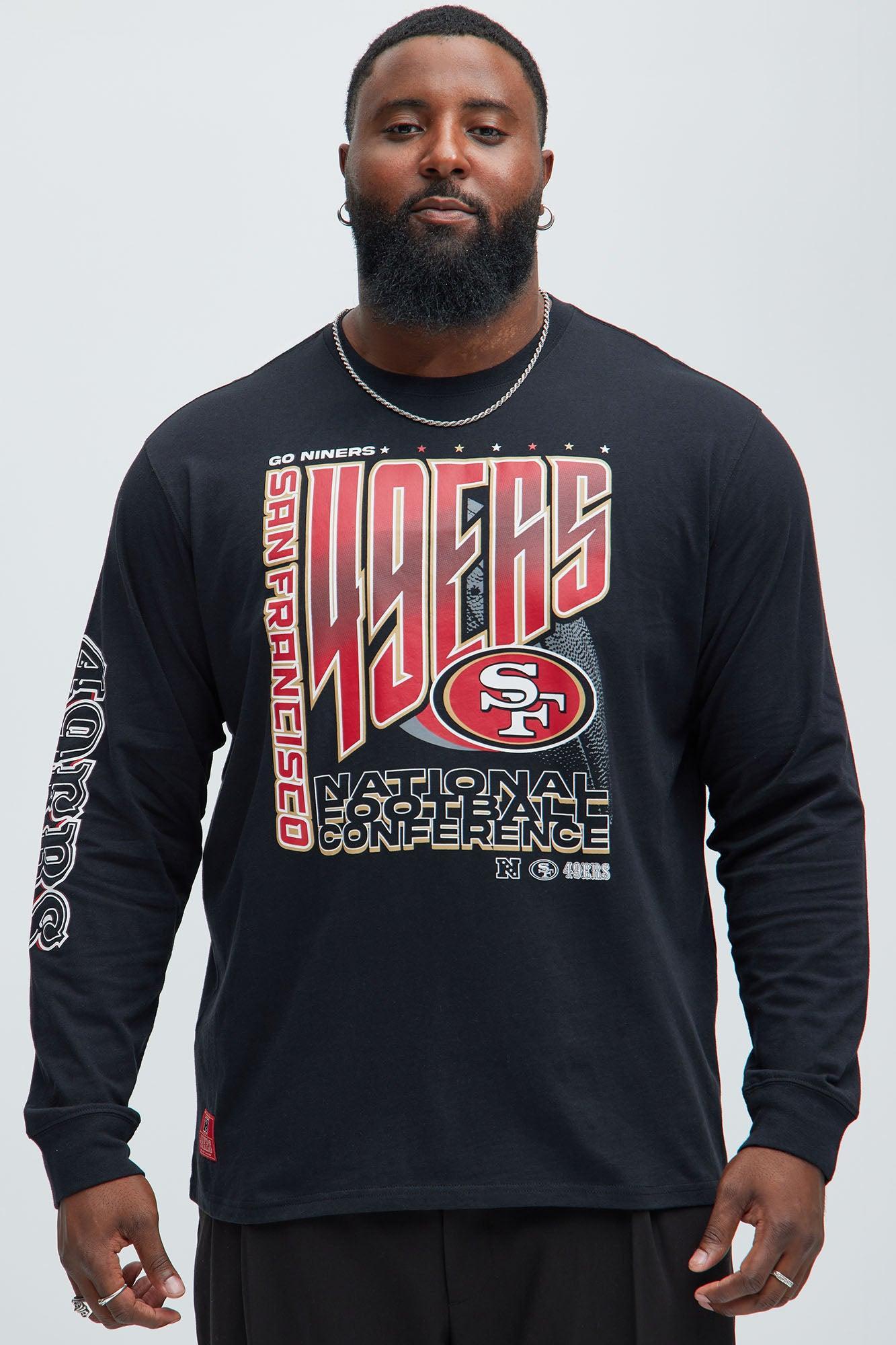 49ers In Orbit Long Sleeve Tee - Black Product Image