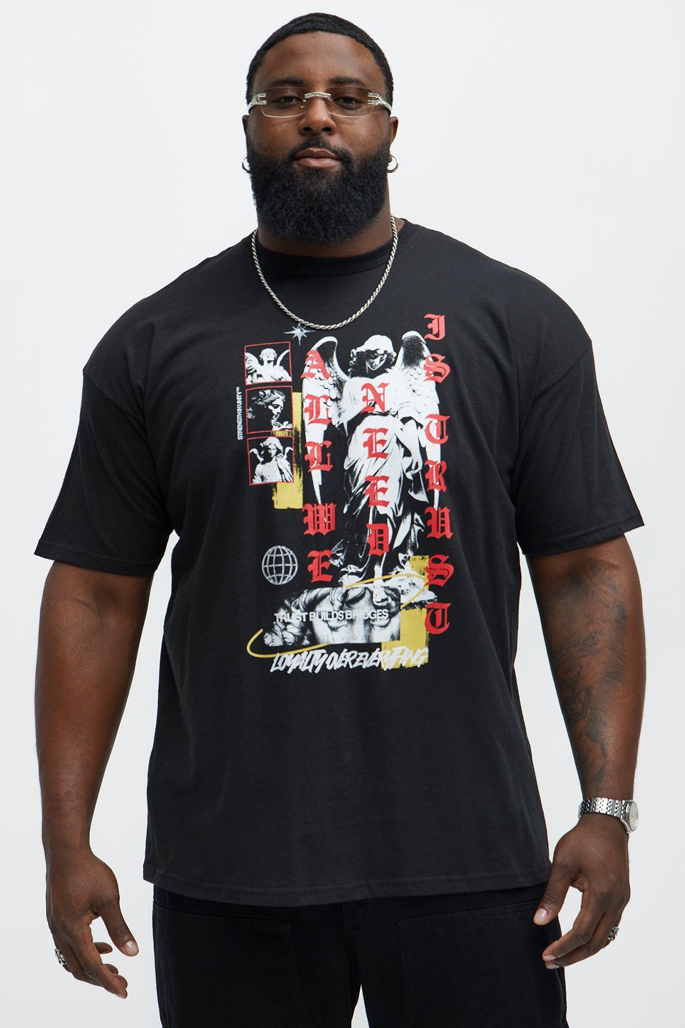 All We Need Is Trust Short Sleeve Tee - Black Product Image