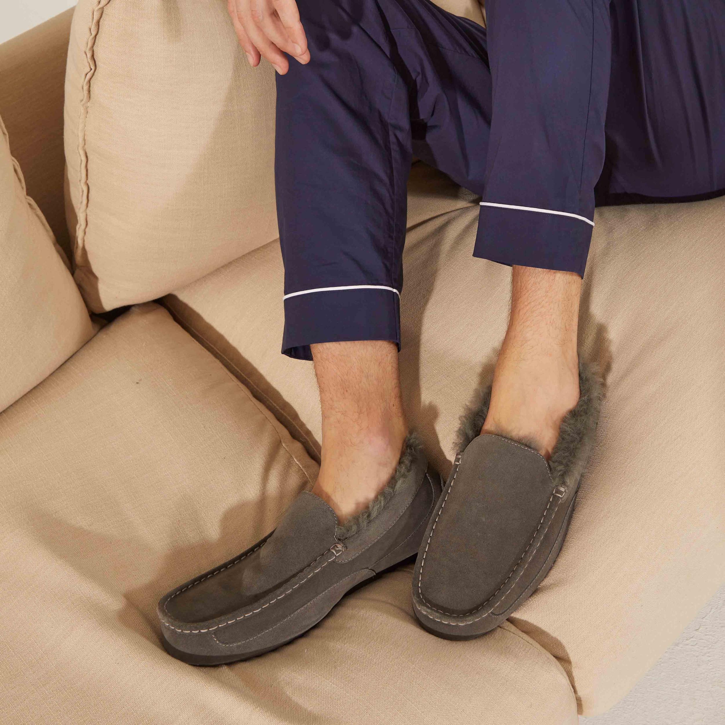 Australian Shearling Tread Men's Moccasin Product Image