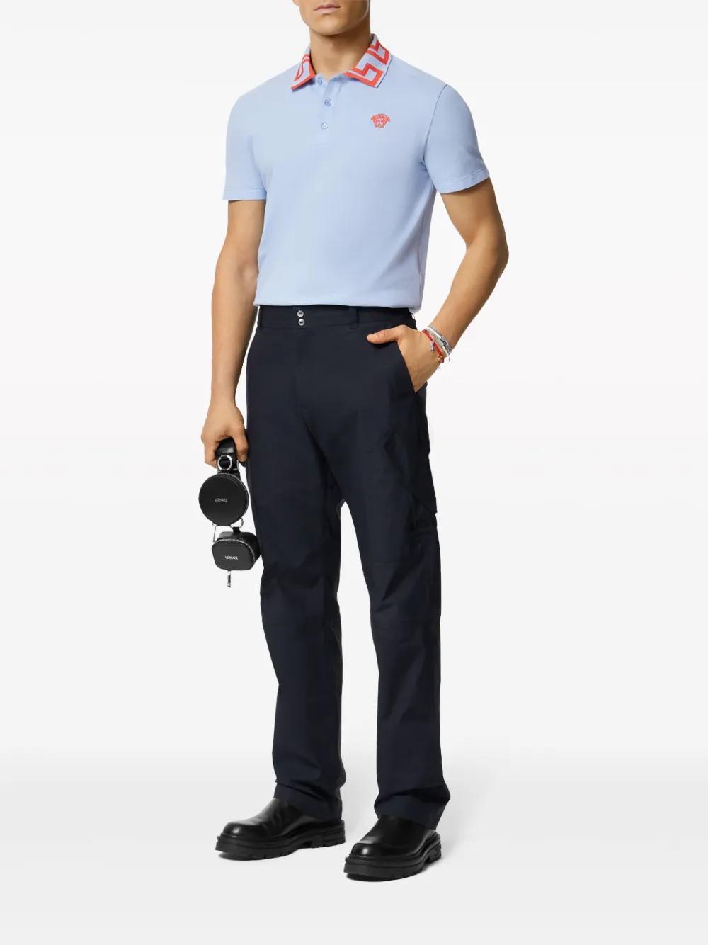 Medusa Greca polo shirt Product Image