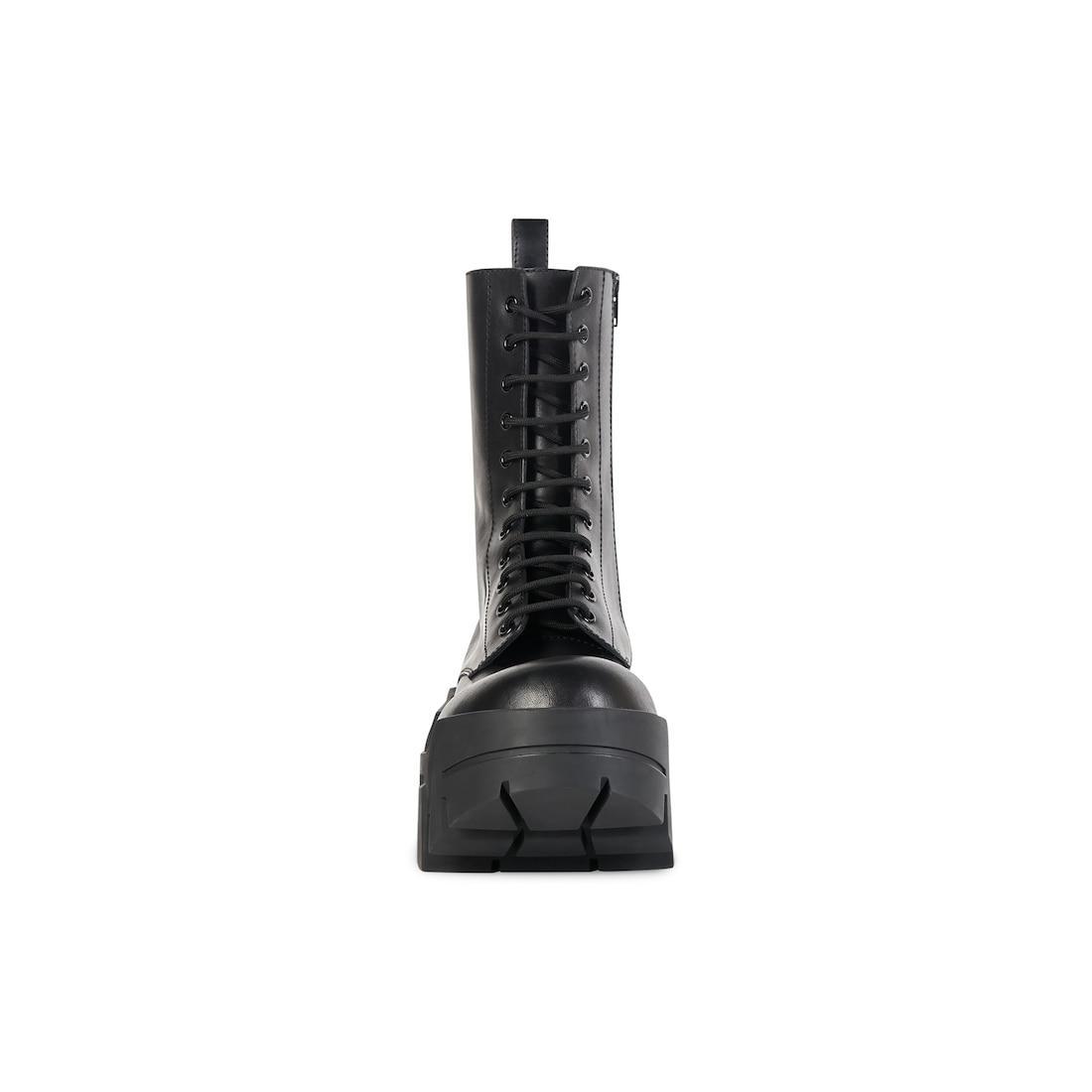 Women's Bulldozer Lace-up Boot in Black Product Image