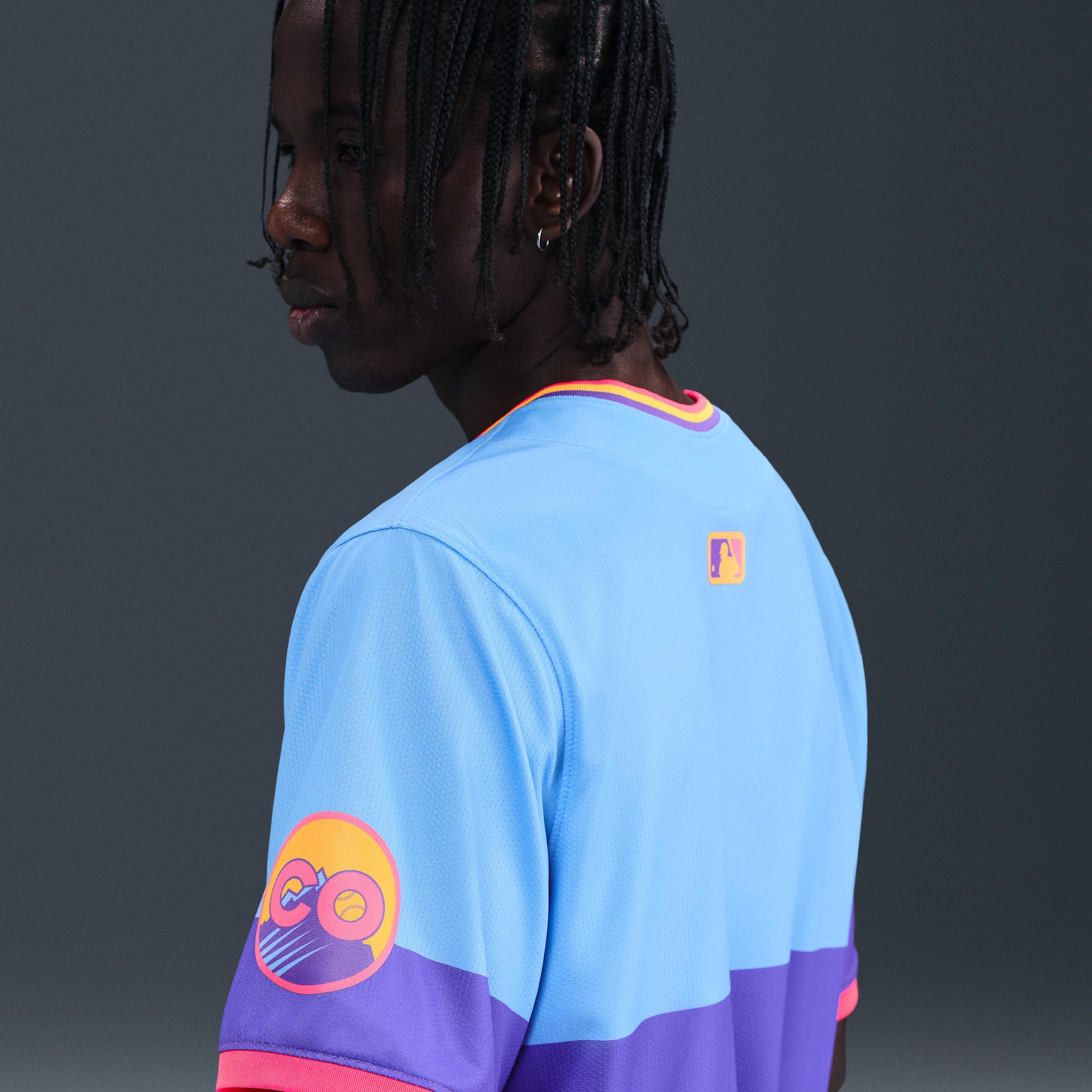 Colorado Rockies City Connect Men’s Nike Dri-FIT ADV MLB Limited Jersey Product Image