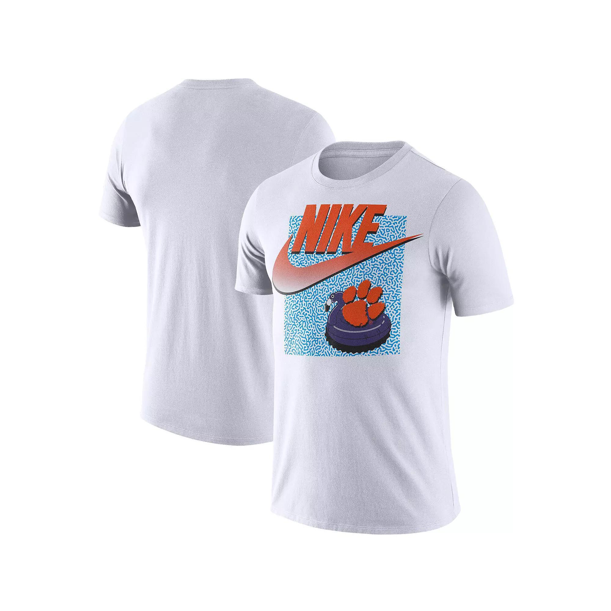 Men's Nike White Clemson Tigers Swoosh Spring Break T-Shirt, Size: XL Product Image