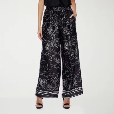 Premier Amour Womens Wide Leg Pull-On Pants Product Image