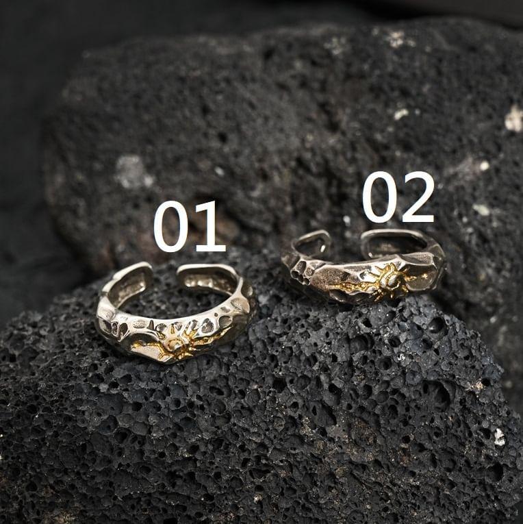 Metal Sun Open Ring Product Image