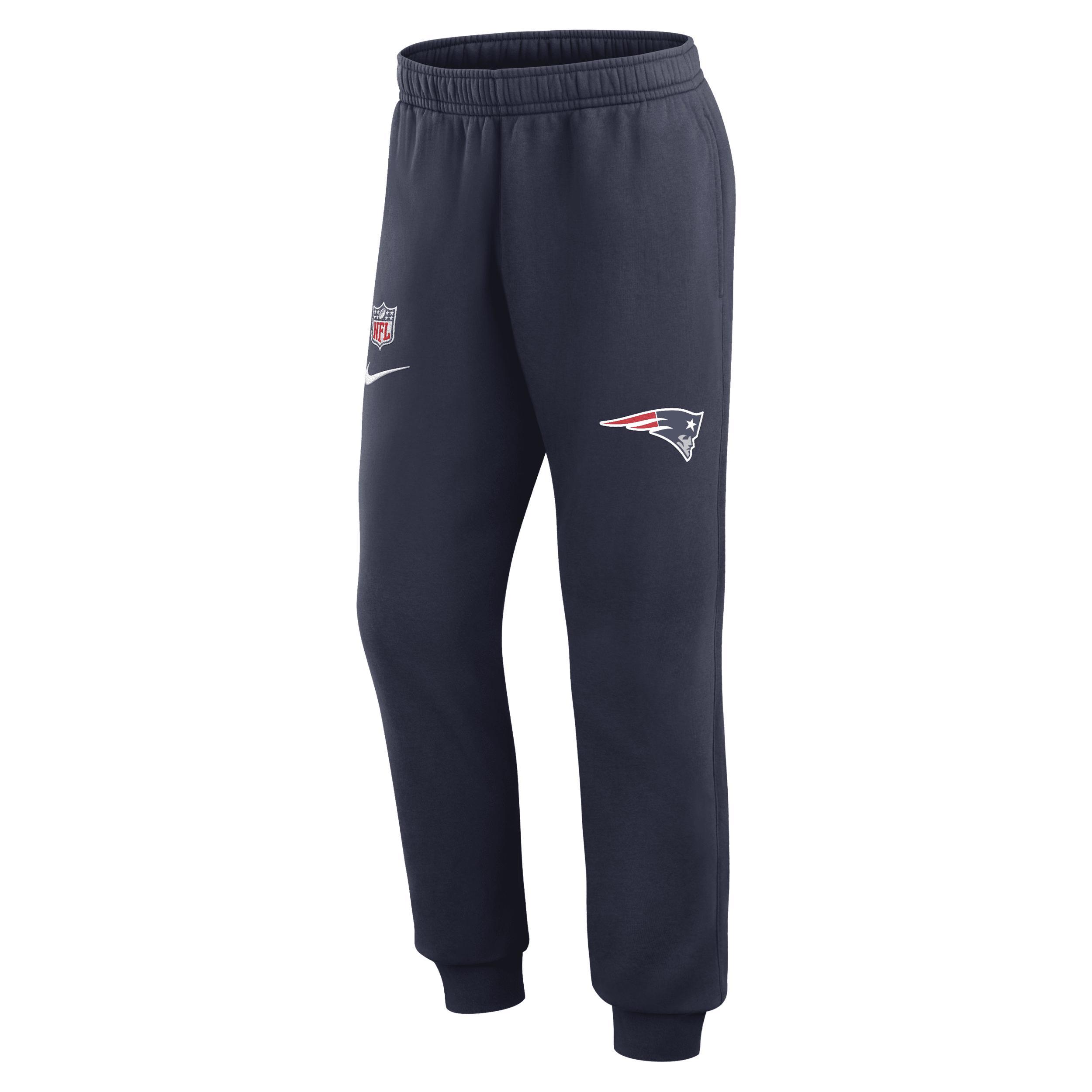 Mens Nike New England Patriots 2023 Sideline Club Jogger Pants Blue Product Image