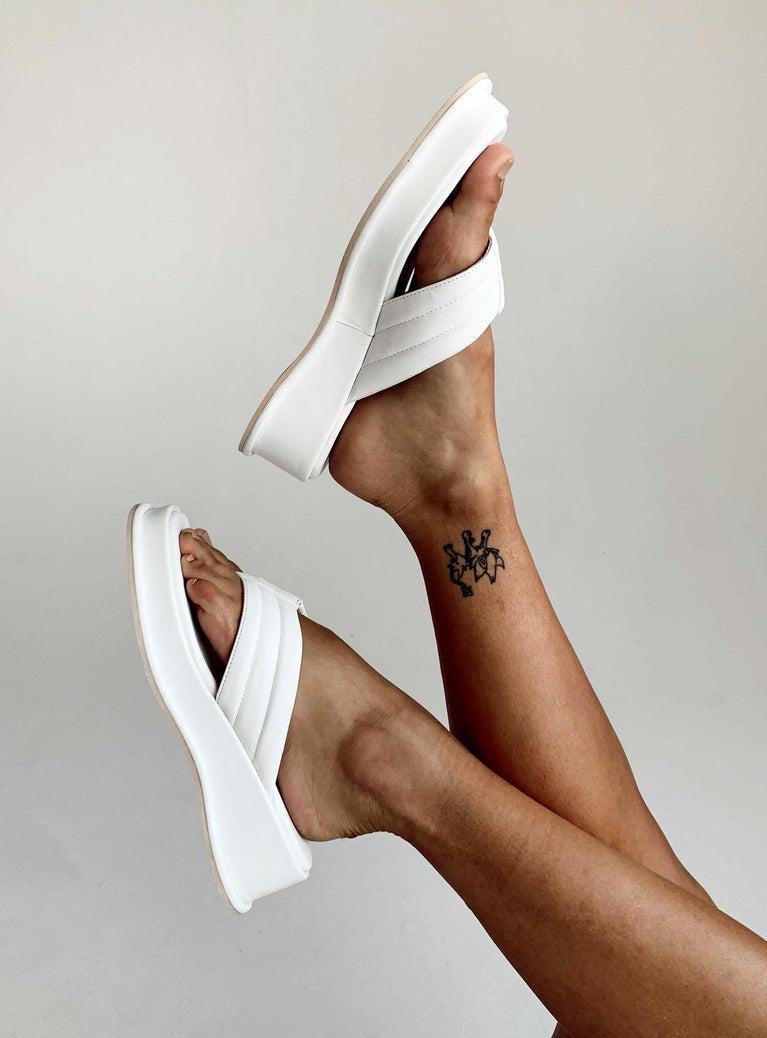 Pump It Up Platforms White Product Image