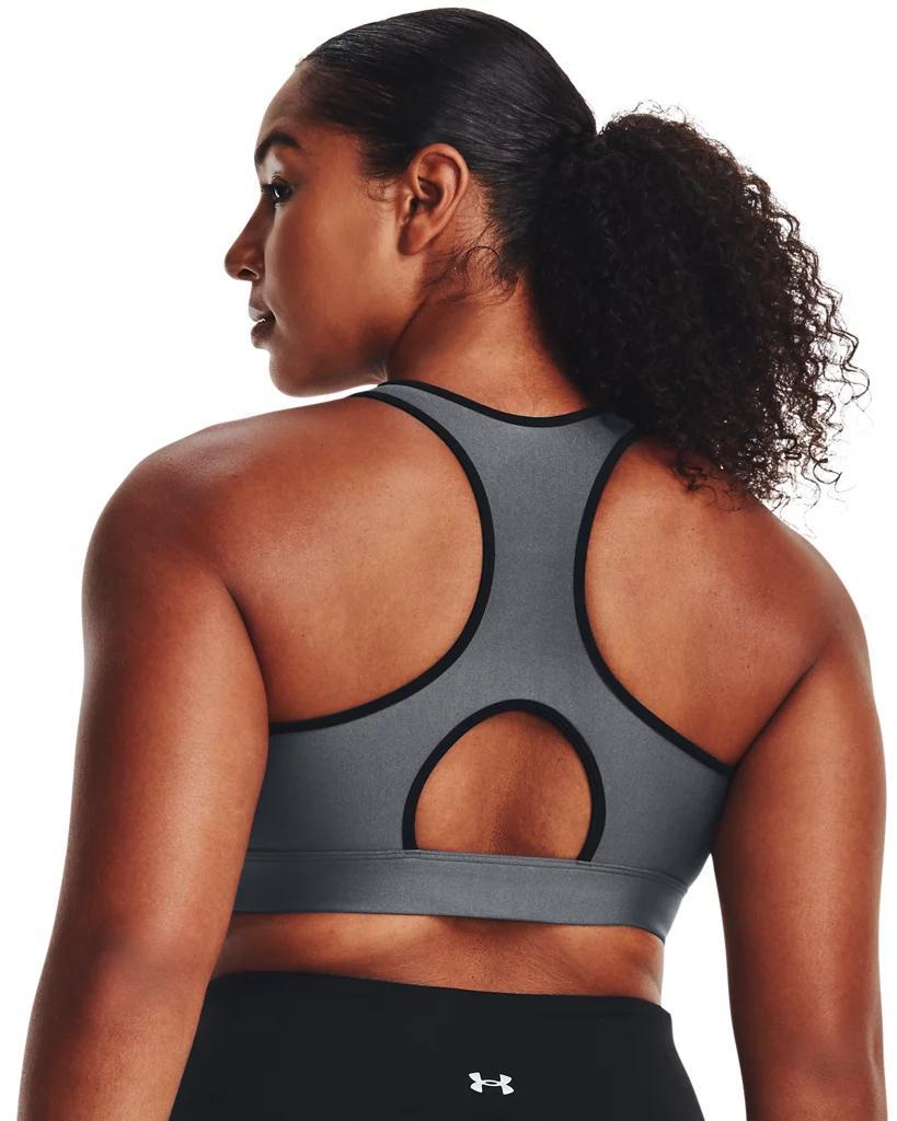 HeatGear Mid Womens Padless Sports Bra Product Image