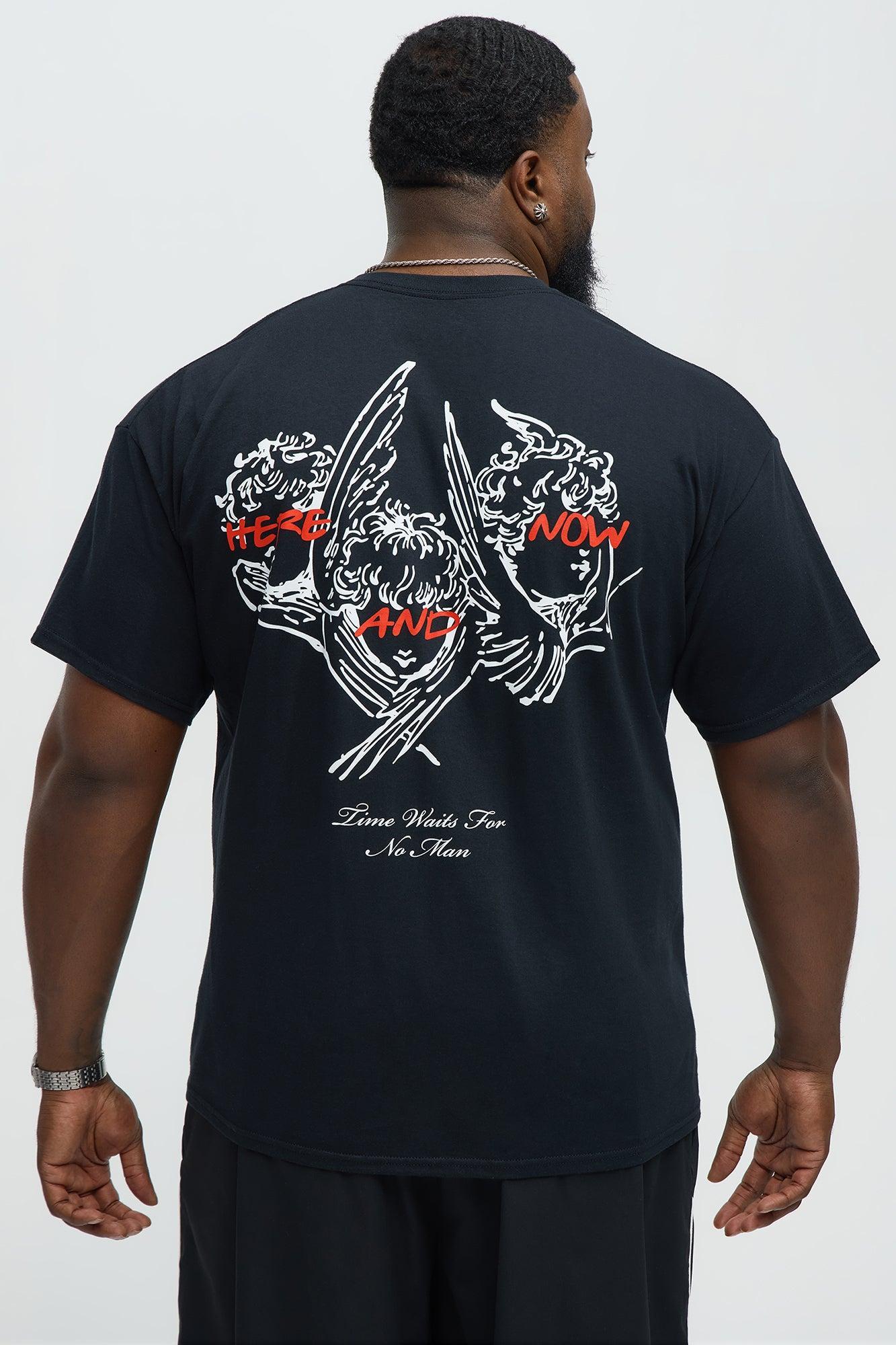 Here And Now Short Sleeve Tee - Black Product Image
