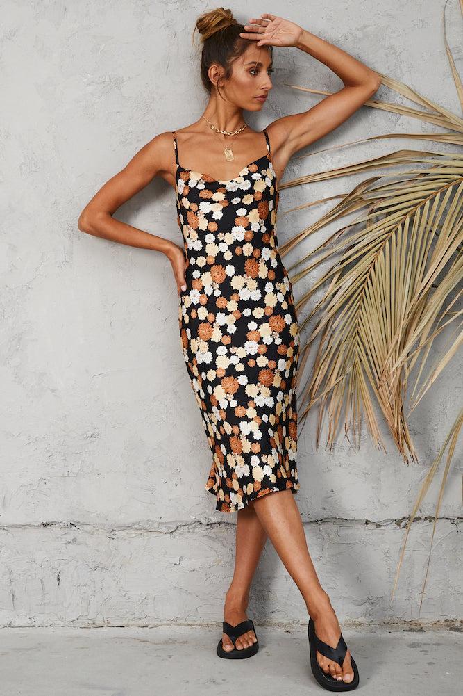 Table For Two Midi Dress Product Image