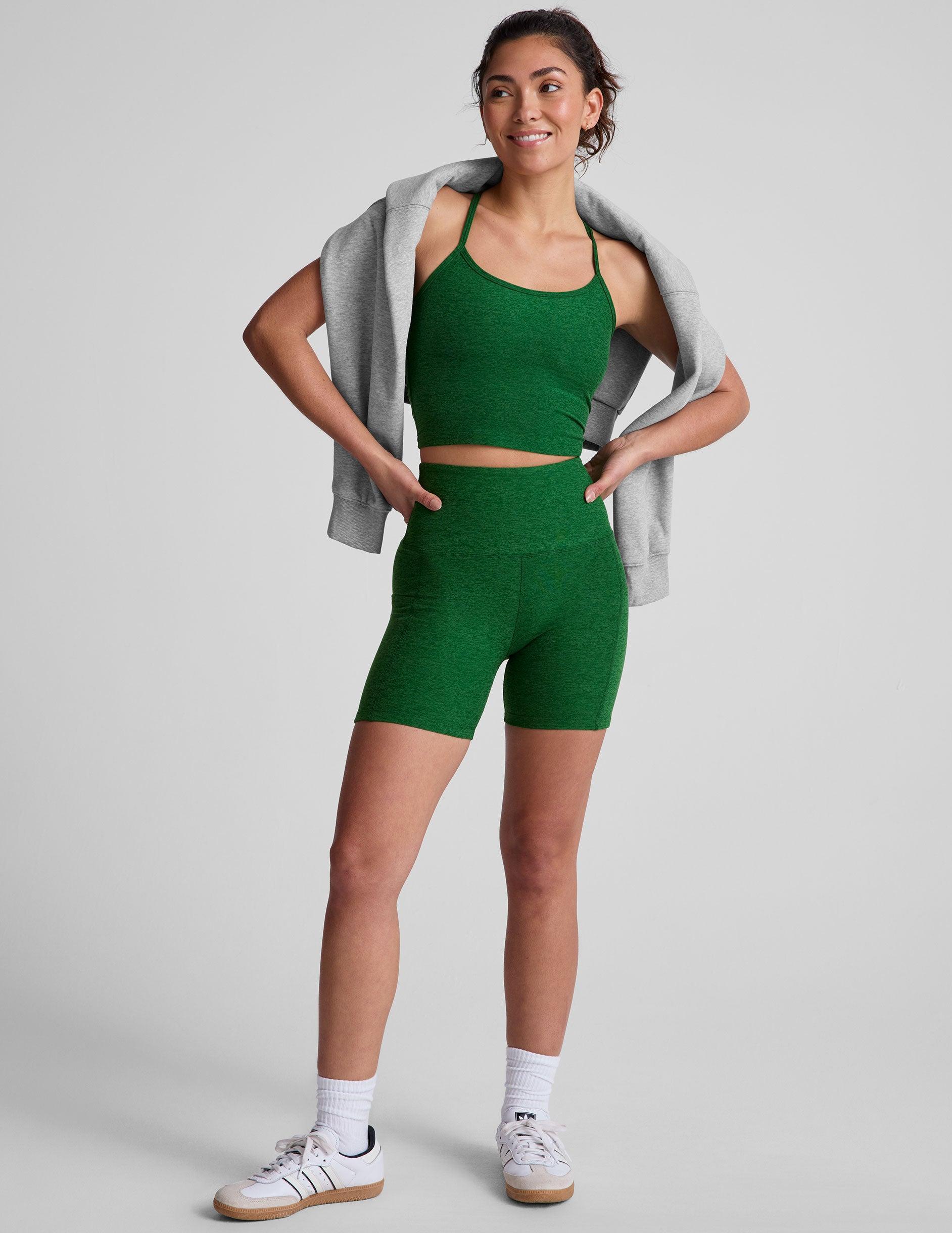 Spacedye Slim Racerback Cropped Tank Product Image