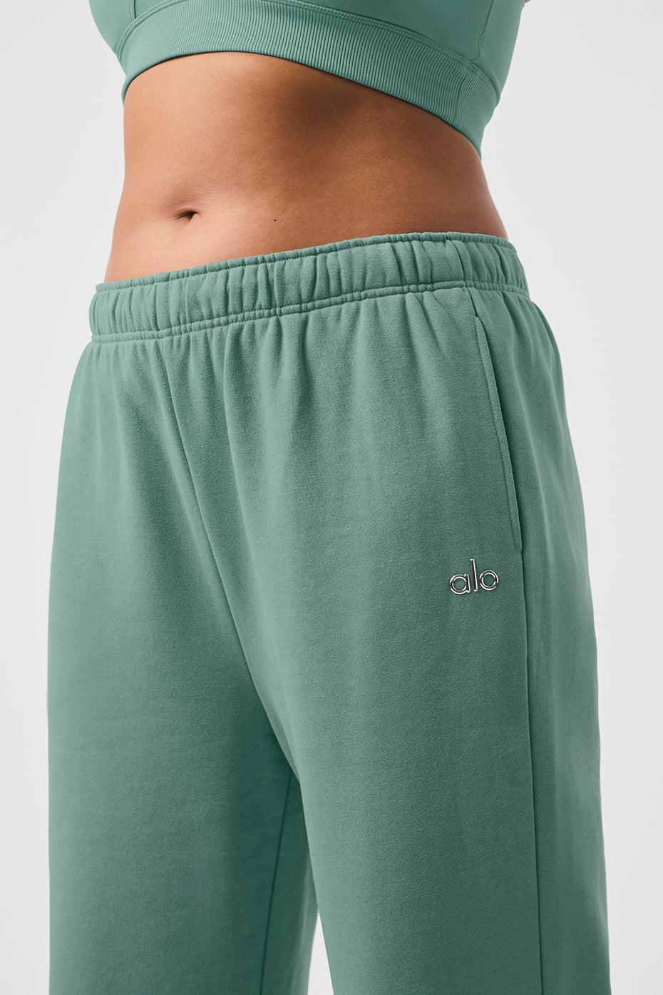 Accolade Straight Leg Sweatpant - Botanical Green Product Image