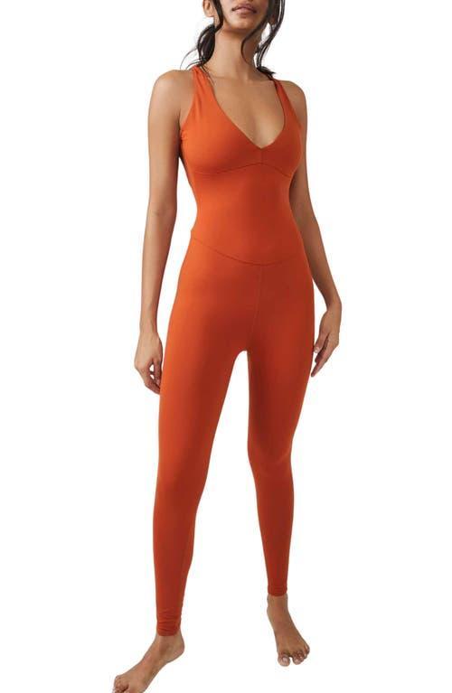 FP Movement Elevate Jumpsuit (Red Earth) Women's Jumpsuit & Rompers One Piece Product Image