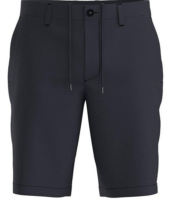 Hugo Boss BOSS Slim Fit Performance Stretch Commuter 10.5#double; Inseam Shorts Product Image
