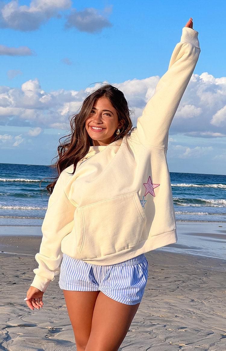 Beginning Cream Star Hoodie Product Image