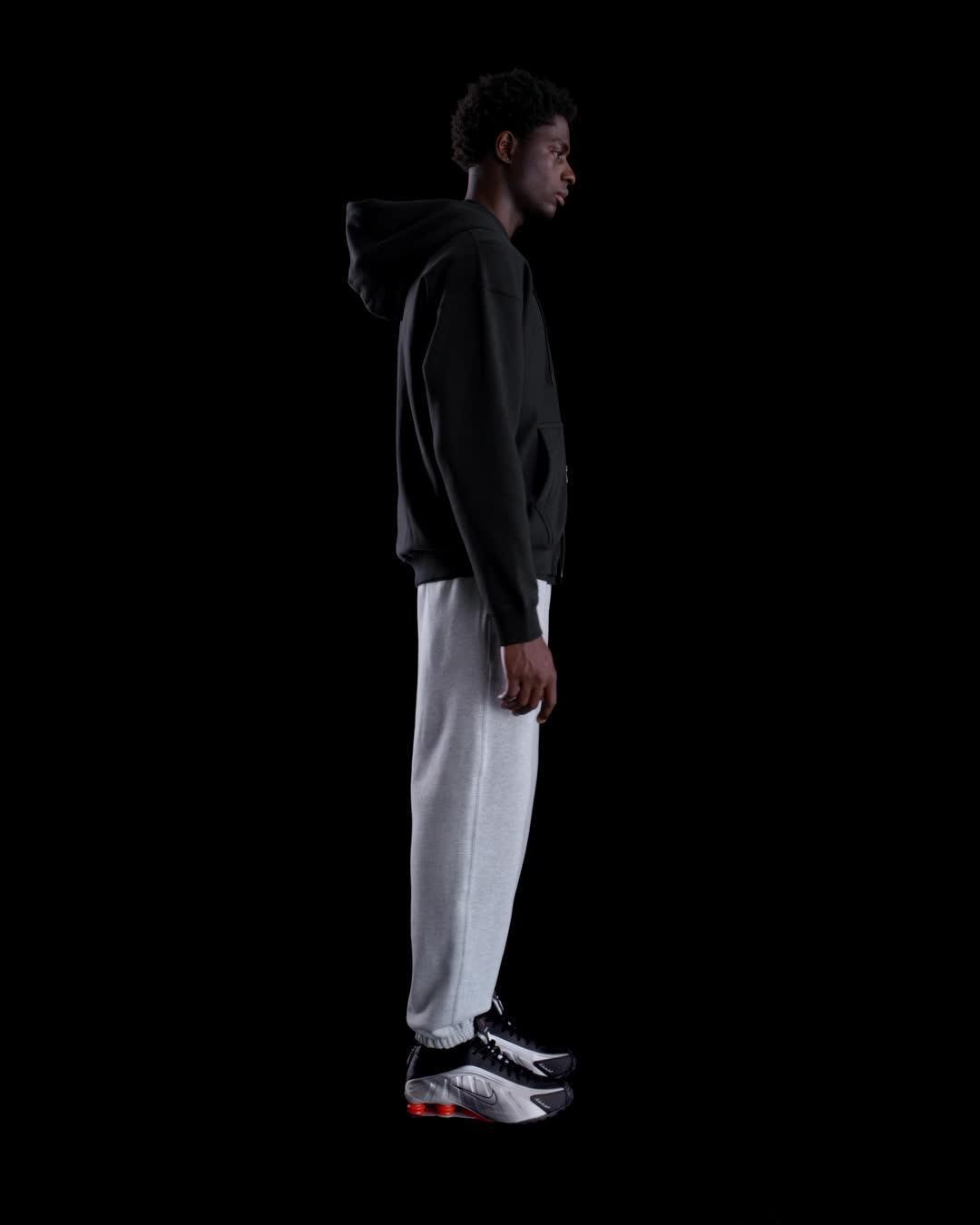 Nike Men's Solo Swoosh Full-Zip Fleece Hoodie Product Image
