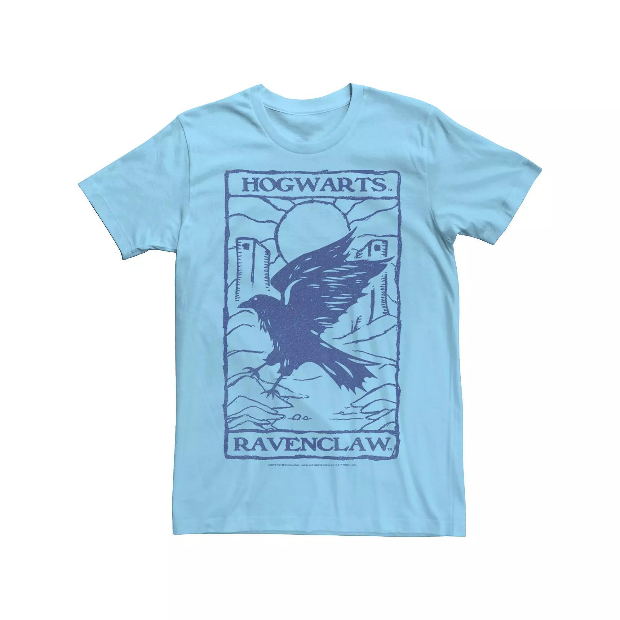 Men's Harry Potter Ravenclaw Tarot Playing Card Tee, Size: 3XL, Light Blue Product Image