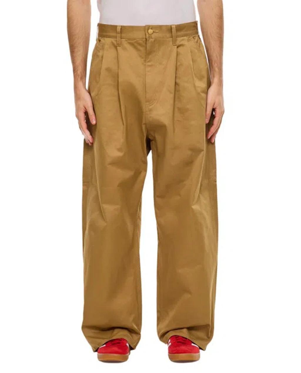JUNYA WATANABE Cotton Trousers In Beige Product Image