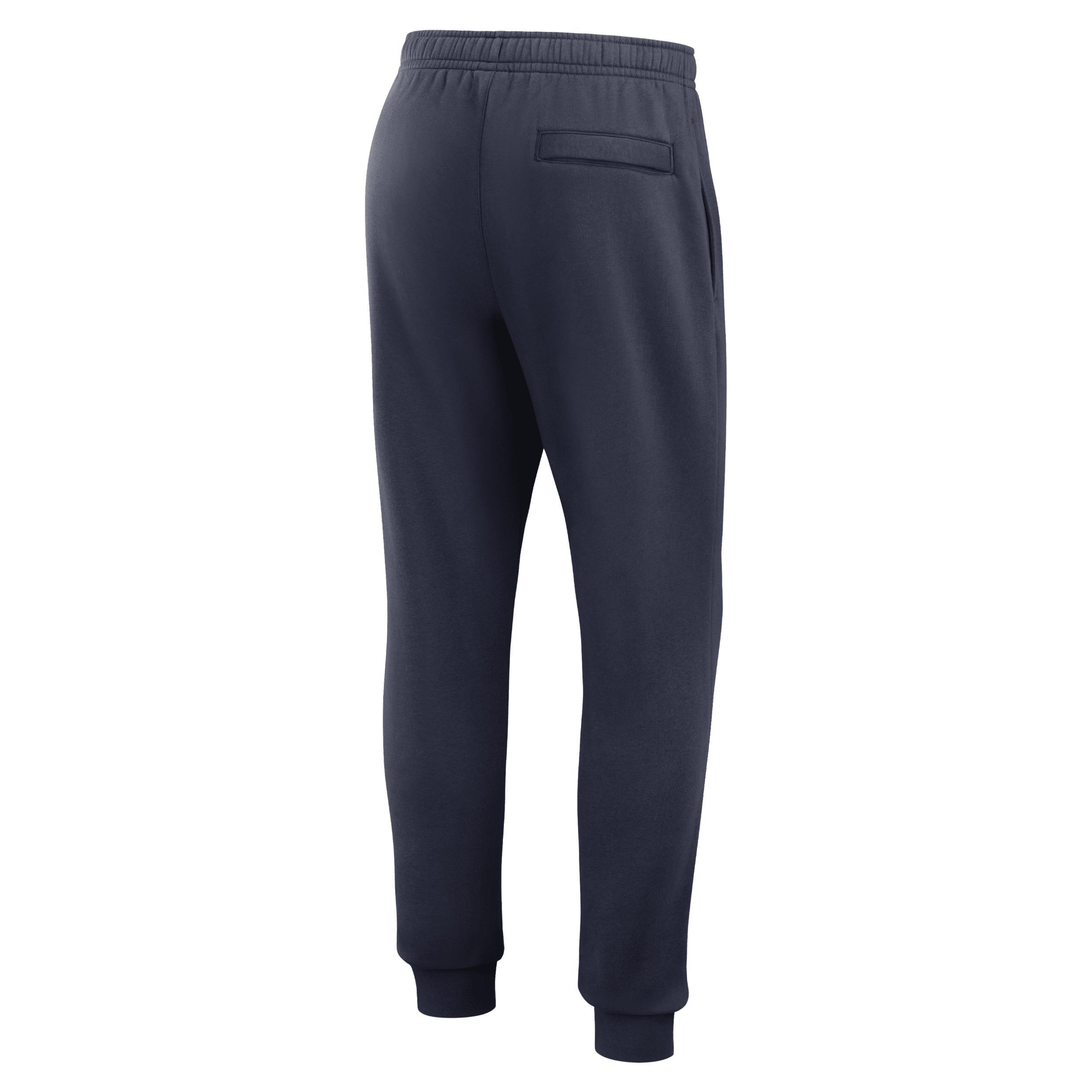 Mens Nike New England Patriots 2023 Sideline Club Jogger Pants Blue Product Image
