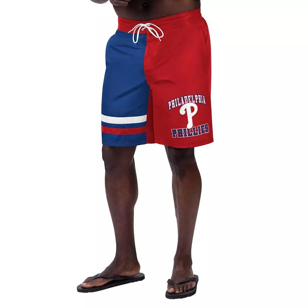 Men's G-III Sports by Carl Banks Navy Seattle Mariners Anchor Swim Trunks, Size: Large, Blue Product Image