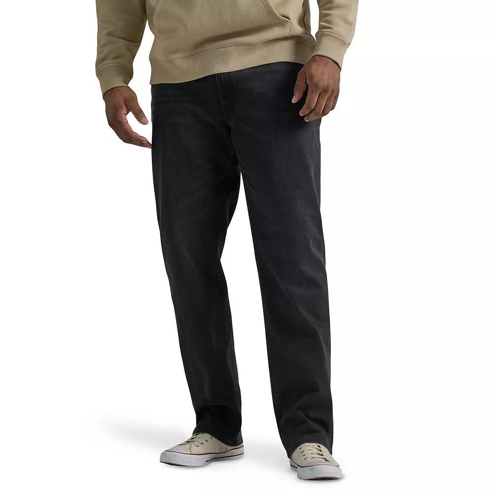 Big & Tall Lee® Extreme Motion MVP Relaxed-Fit Straight-Leg Jeans, Men's, Size: 46X29, Vintage Black Product Image