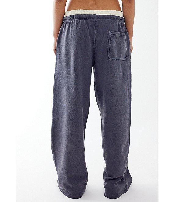 BDG Urban Outfitters Wide Leg Fleece Jogger Pants Product Image