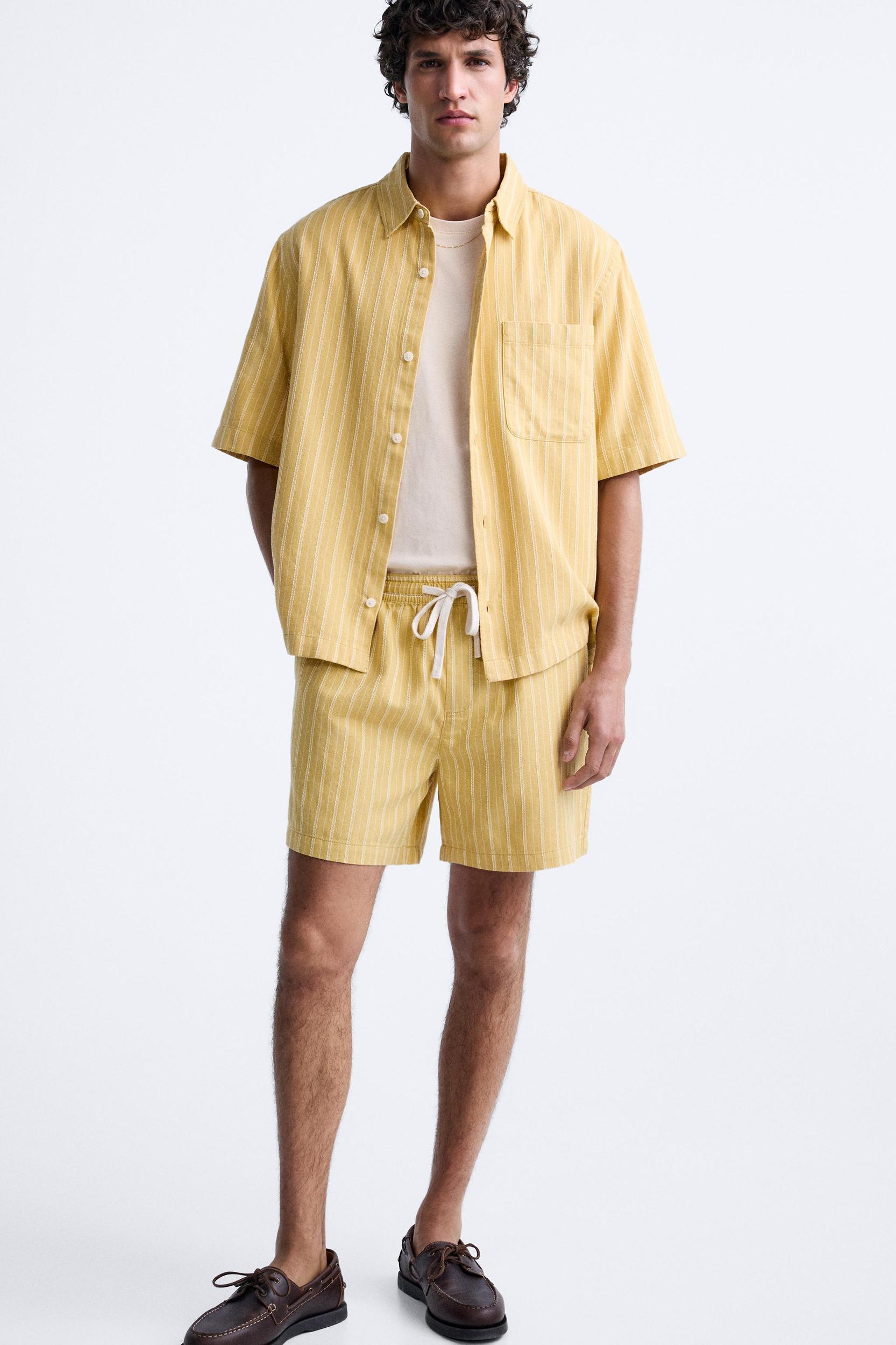 STRIPED JACQUARD SHIRT Product Image