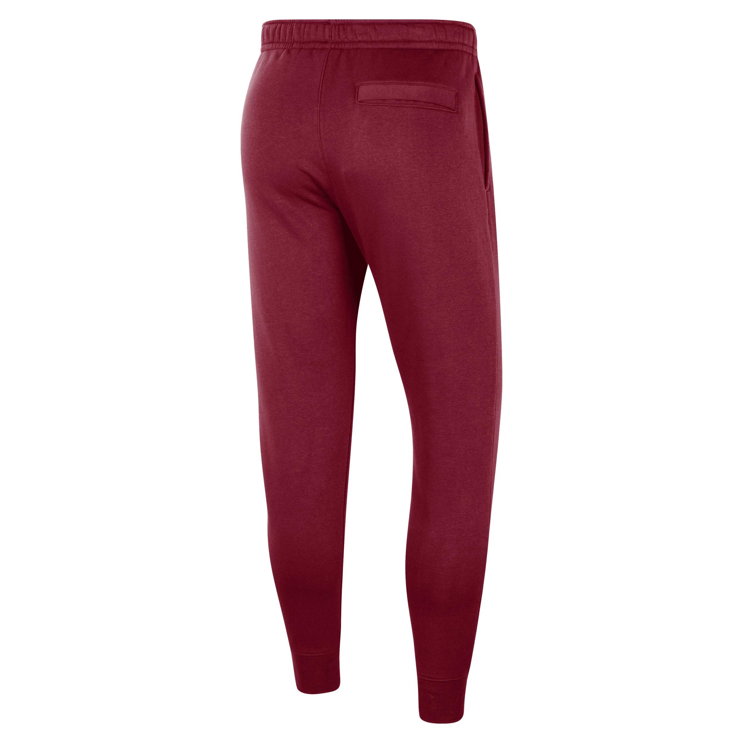 Mens Nike Crimson Alabama Crimson Tide Club Fleece Pants Product Image