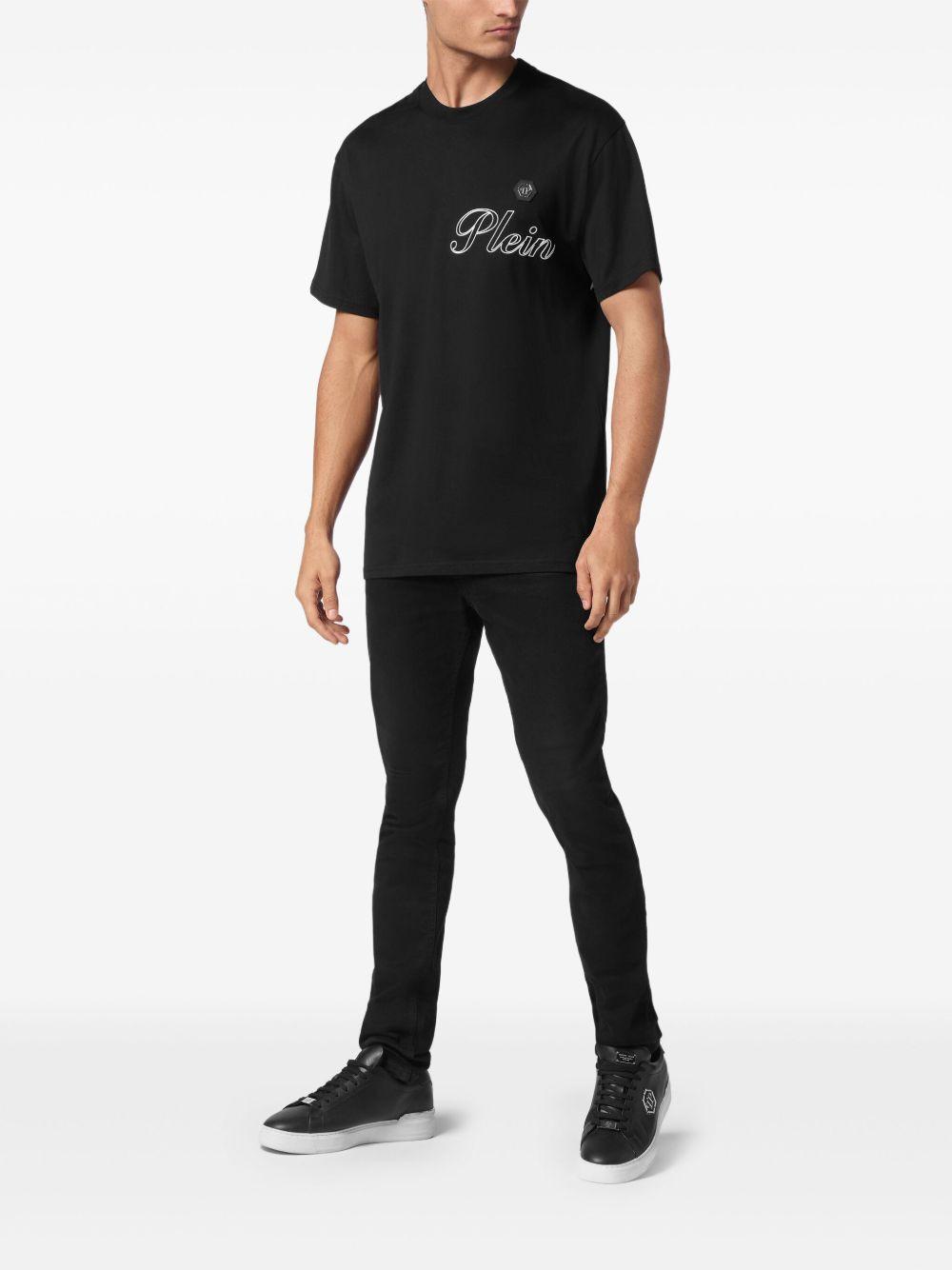 logo-print cotton T-shirt Product Image