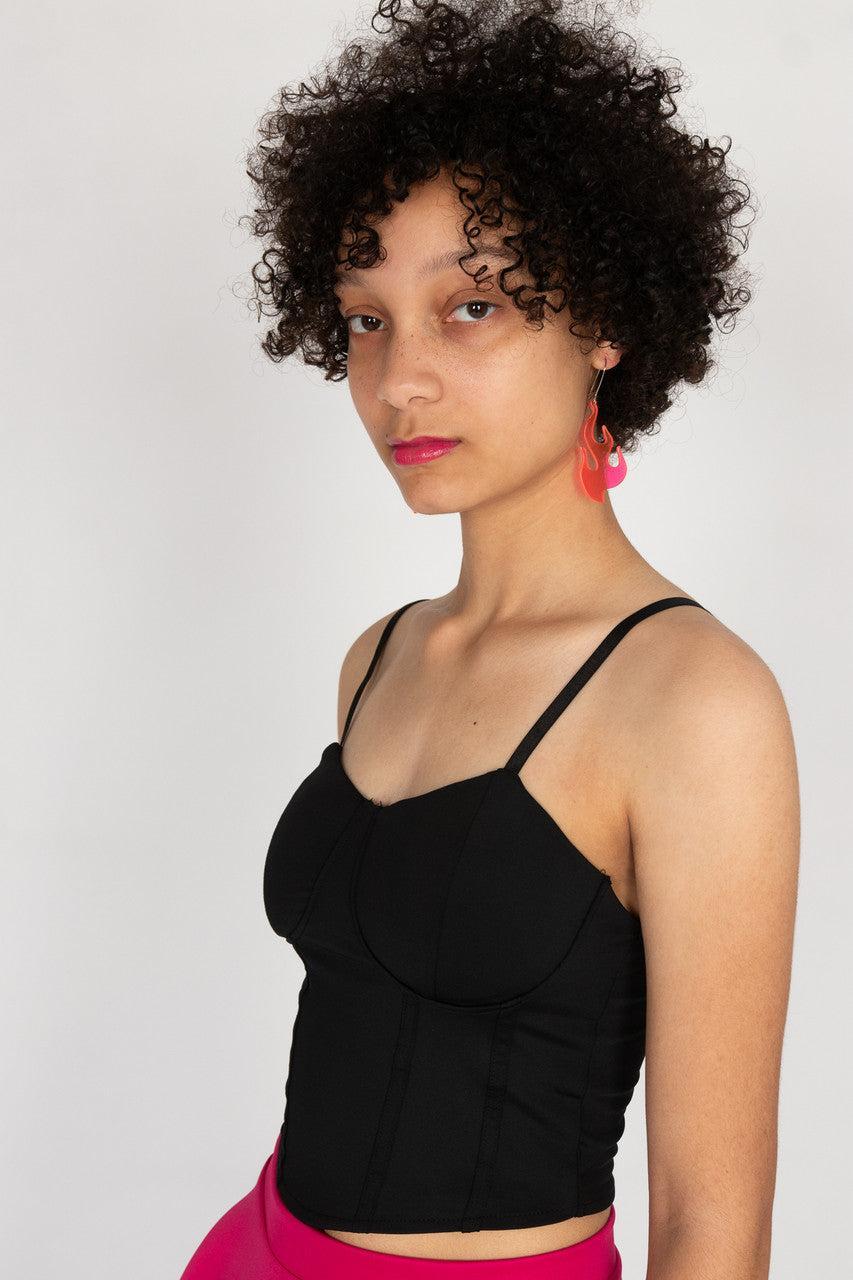 Hanky Hem Bustier Top Product Image