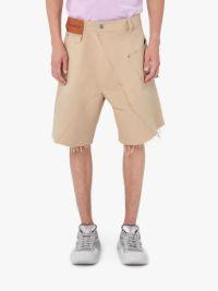 TWISTED CHINO SHORTS in neutrals | JW Anderson US  Product Image