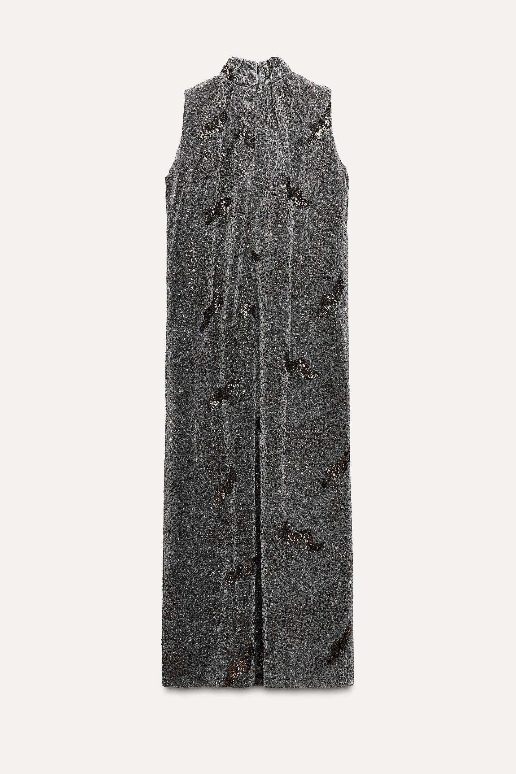 LONG SEQUIN DRESS Product Image