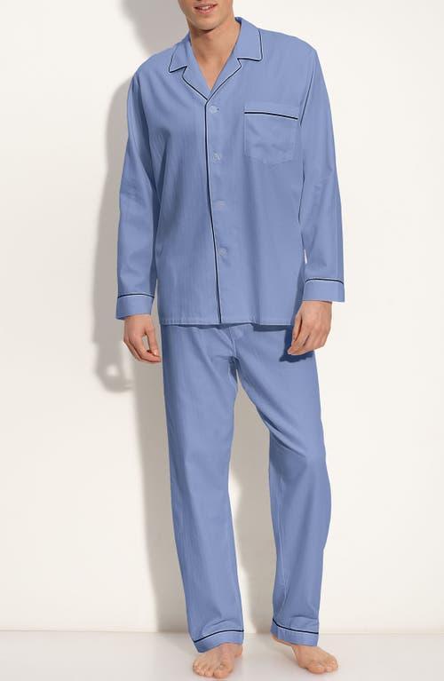 Mens Piped Pajama Set Product Image