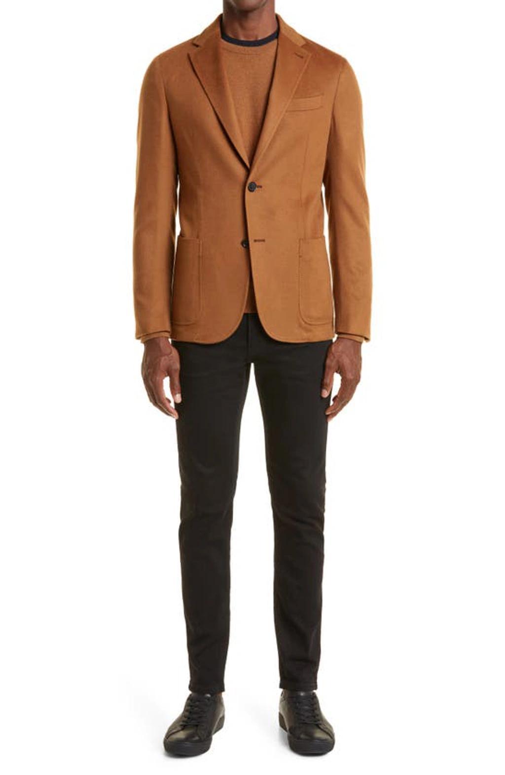 ZEGNA Oasi Cashmere Sweater In Brown Product Image