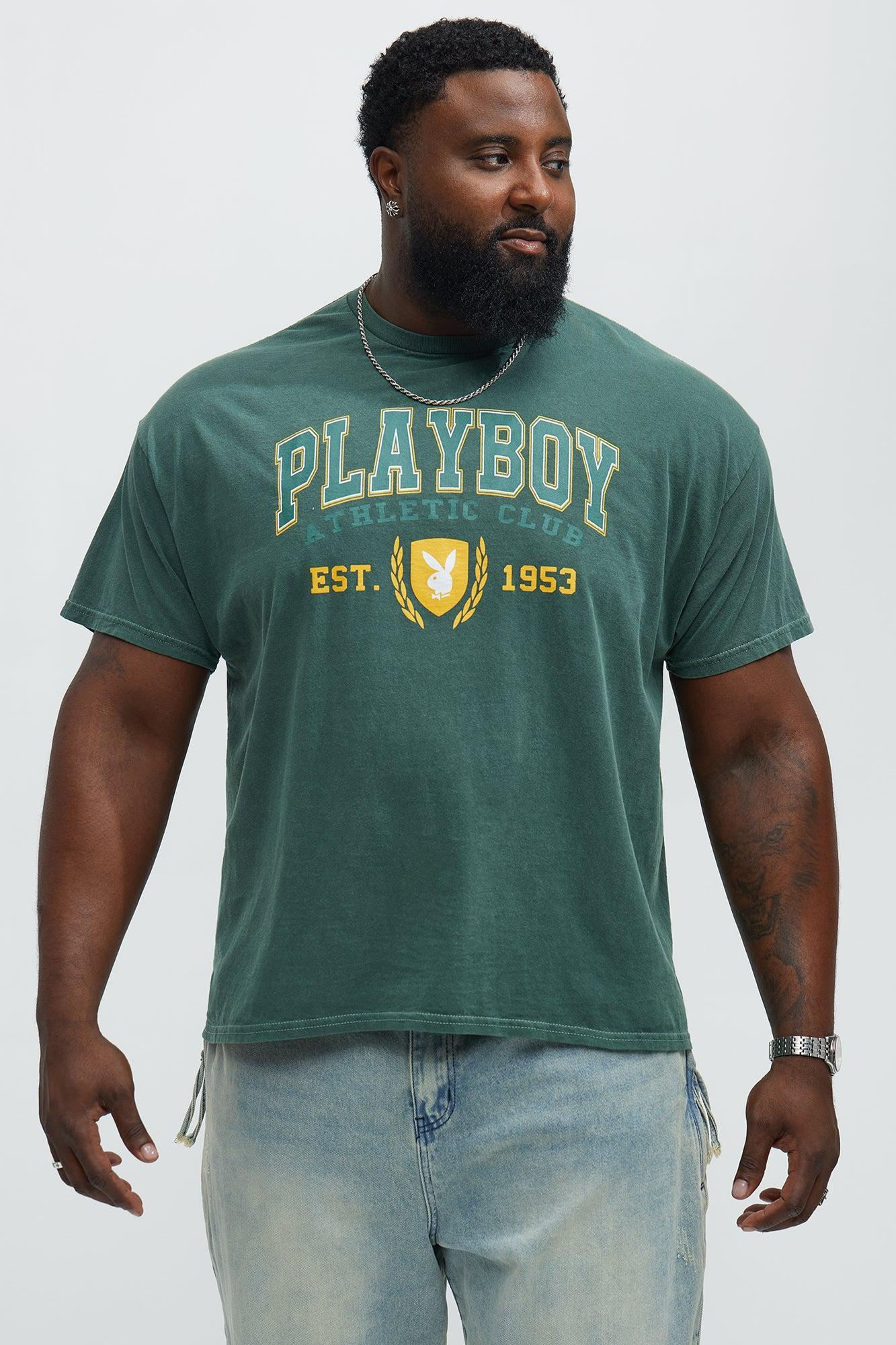 Playboy Athletic Club Short Sleeve Tee - Green Male Product Image