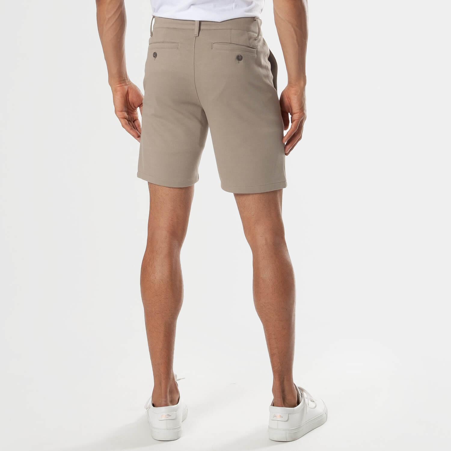 True Classic 7" Khaki Comfort Knit Men's Chino Shorts Product Image