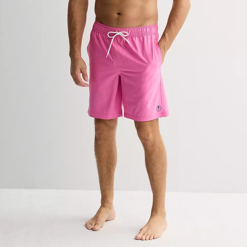 Men's Trinity Coast 9" Swim Trunks, Size: Large 9 INCH, Wild Orchid Product Image