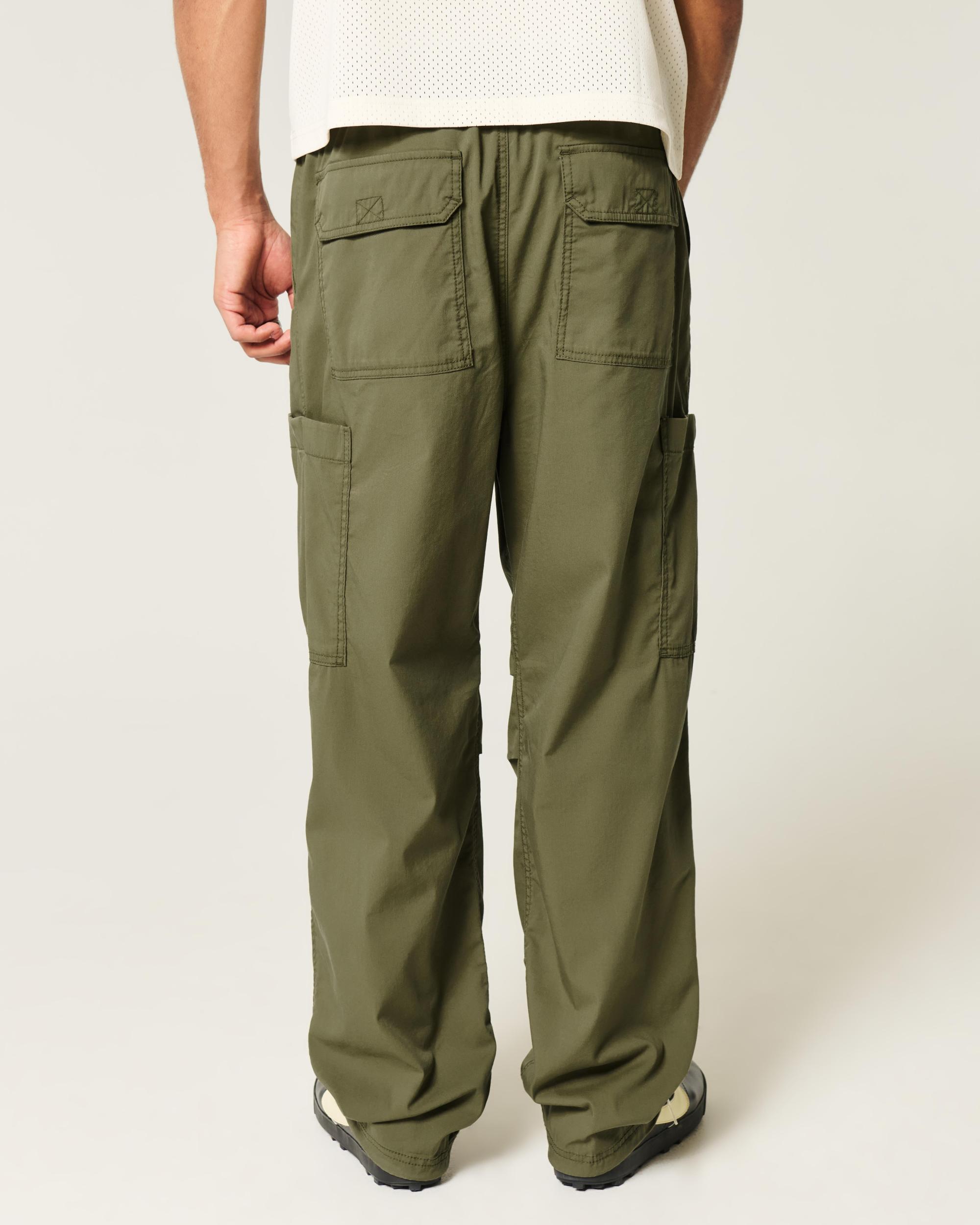 Baggy Pull-On Cargo Pants Product Image
