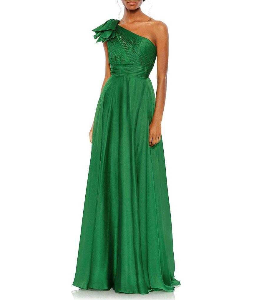 Womens One-Shoulder Gown Product Image