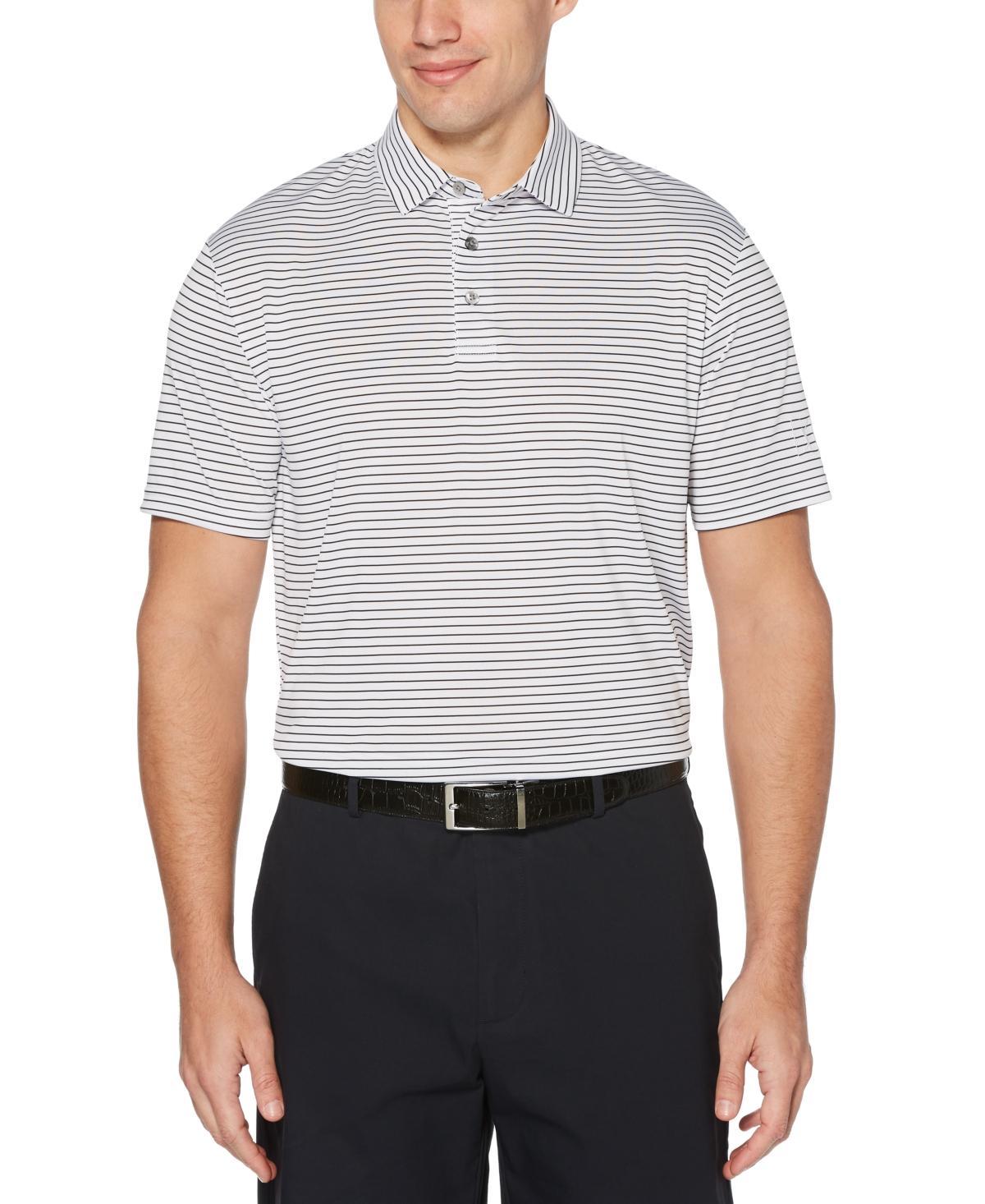 Pga Tour Mens Short Sleeve Feeder Stripe Polo Golf Shirt Product Image