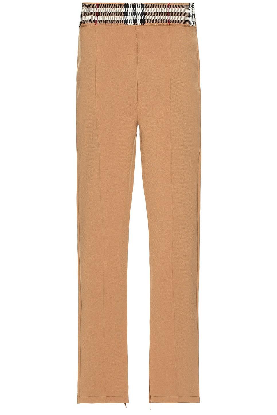 Burberry Dellow Pants in Brown Product Image