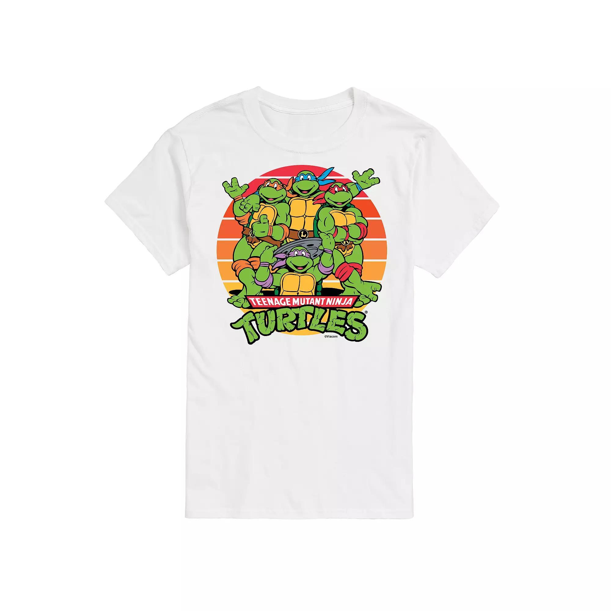 Big & Tall TMNT Retro Graphic Tee, Men's, Size: XXL Tall, Blue Product Image