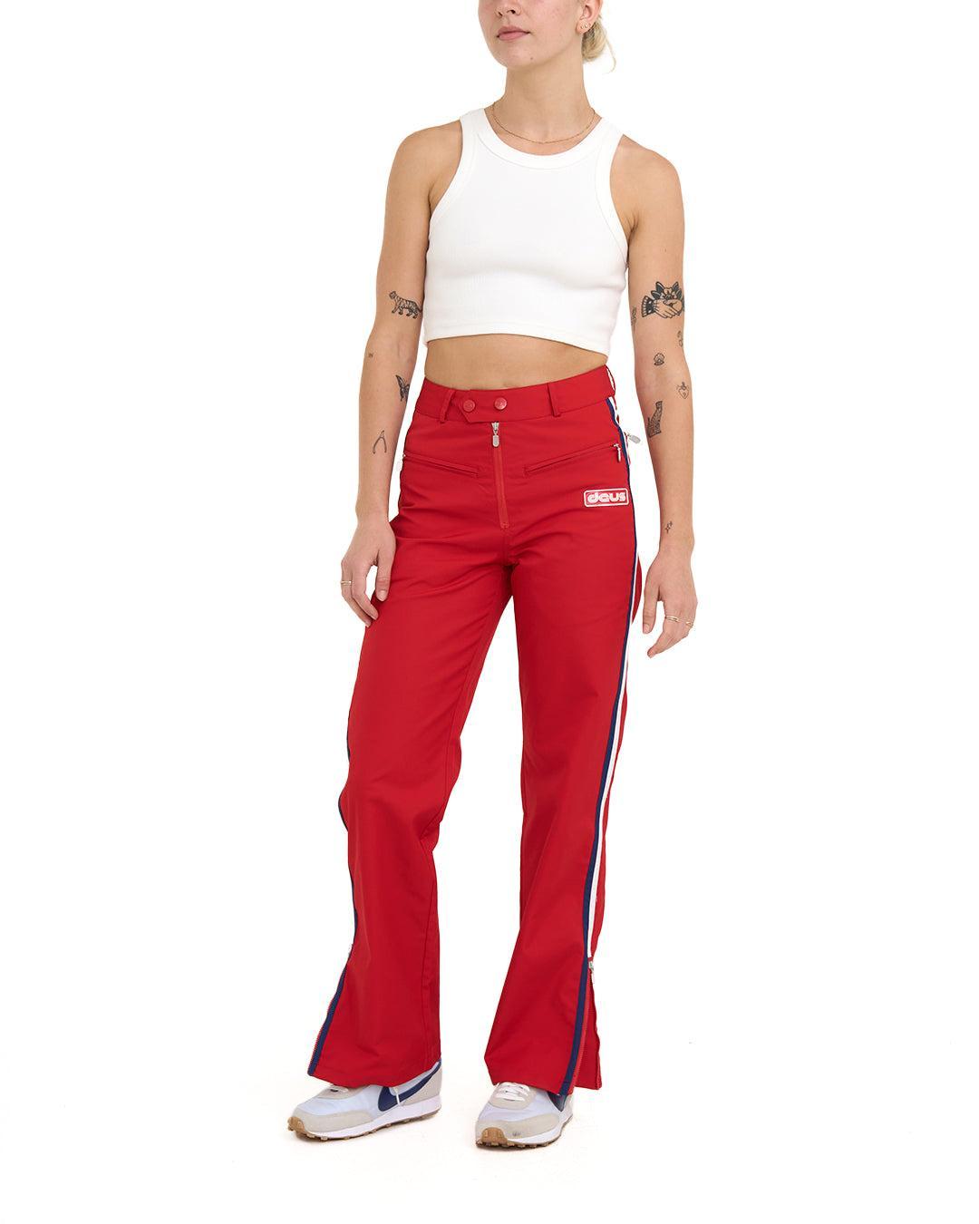 Olivia Pant - Race Red Product Image