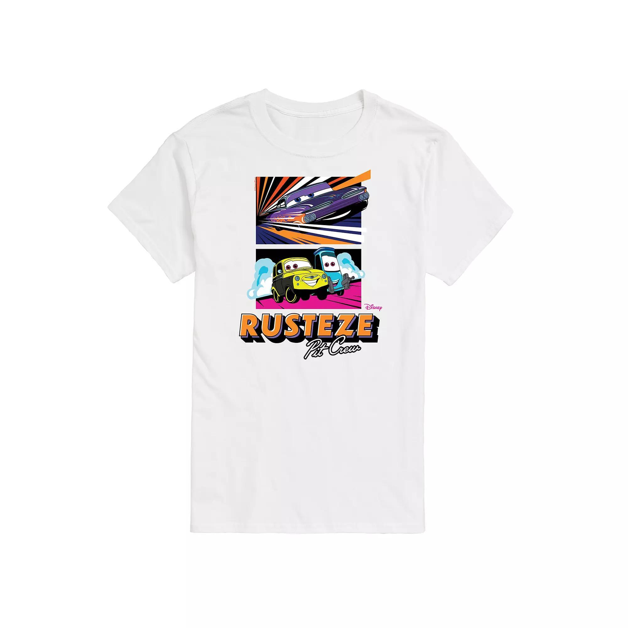 Disney / Pixars Cars Mens Resteze Pit Crew Graphic Tee Product Image