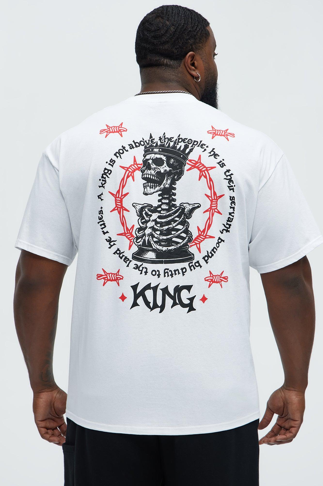 Humble King Short Sleeve Tee - White Product Image