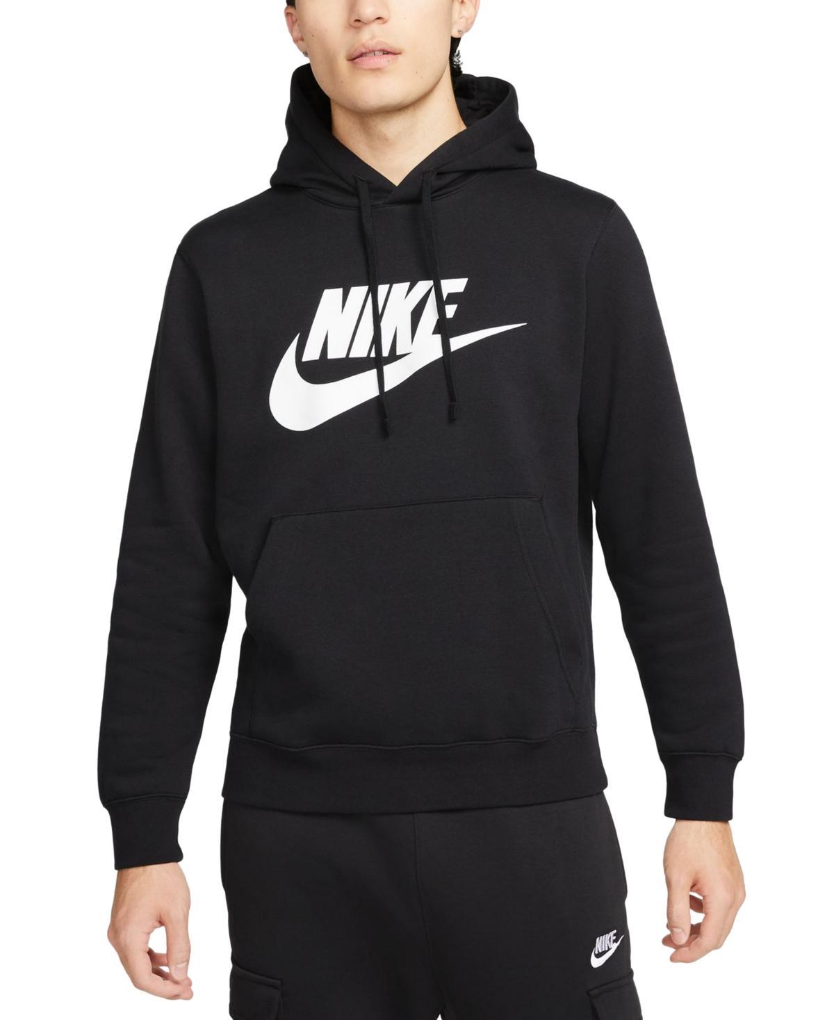 Nike Sportswear Club Fleece Men's Graphic Pullover Hoodie Product Image